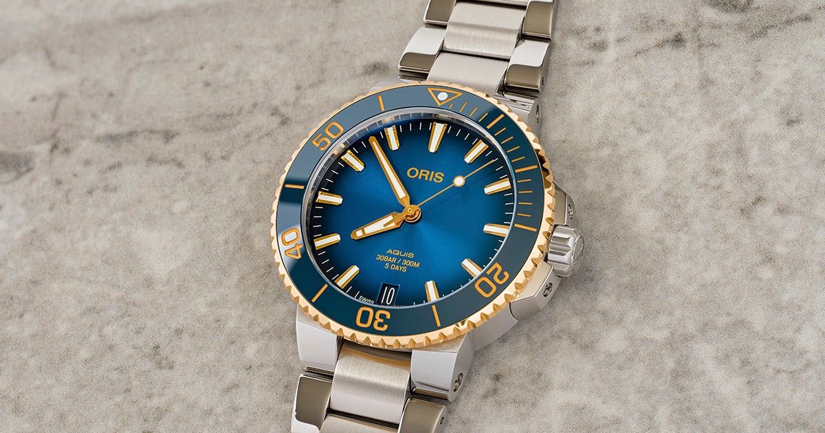 AQUIS オリス ORIS アクイスデイト キャリバー400 ダイバー